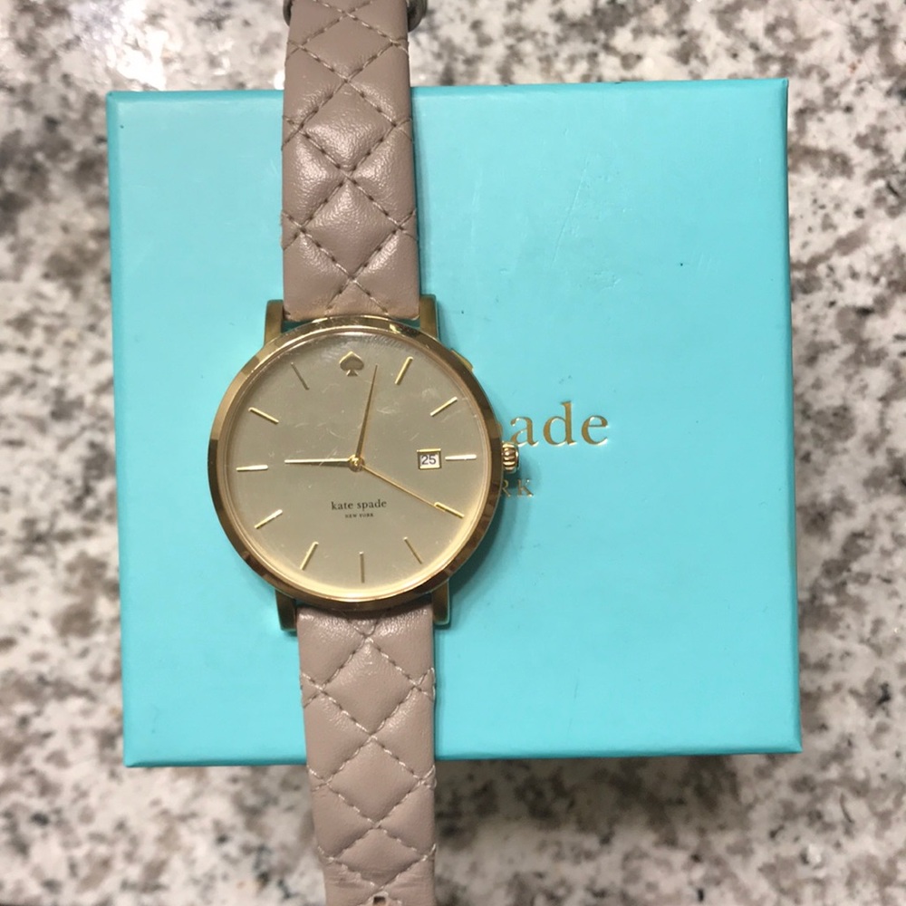 Gold kate spade watch